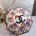 1Chanel 2024 Summer New Folding Umbrella Black Coating for Sun Protection #A38990