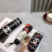 3Chanel 2024 Summer New Folding Umbrella Black Coating for Sun Protection #A38991