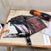 6Dior Three fold automatic folding umbrella #A34778