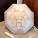 5Hermes Three fold automatic folding umbrella #A34818