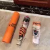 7Hermes Three fold automatic folding umbrella #A34819