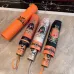 1Hermes Three fold automatic folding umbrella #A34819