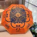 5Hermes Three fold automatic folding umbrella #A34827