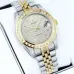 4Rolex Stainless Steel Watch with Full Diamond Pave and Colored Sapphires 41mm #A46397