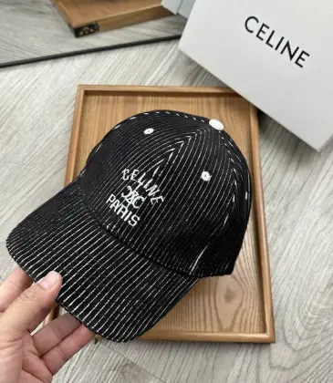 CELINE Hat Black #A48159
