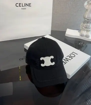 CELINE Hat Black #A48160