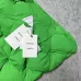 13BV Woven Unisex Down Vests Green/Black/Skyblue #999930816