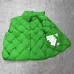 14BV Woven Unisex Down Vests Green/Black/Skyblue #999930816