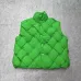 15BV Woven Unisex Down Vests Green/Black/Skyblue #999930816