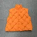 7BV Woven Unisex Down Vests Green/Black/Skyblue #999930816