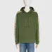 5Gucci mens green side-sleeve GG logo hoodie #A33634