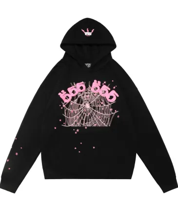 Sp5der Hoodies for MEN Black #A50436
