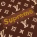 12Supreme LV Hoodies for Men Women in Red coffee #99117748