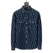 YSL Denim Shirt Jackets for MEN #A26511