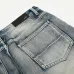 8Amiri Classic Unisex Blood and tears letter embroidery washed slim fit jeans #A48765