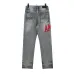 3Amiri Classic Unisex Fully patched letter embroidered washed slim fit jeans #A48766