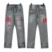 1Amiri Classic Unisex Fully patched letter embroidered washed slim fit jeans #A48766