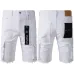 1PURPLE BRAND Short Jeans for Men #A37806