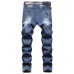 162021 new men's jeans blue stretch European and American personality zipper decoration jeans trendy men #99905875