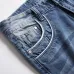 242021 new men's jeans blue stretch European and American personality zipper decoration jeans trendy men #99905875