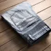 22European and American jeans men's street fashion brand motorcycle men's personality wrinkled slim stretch tide jeans #99905862
