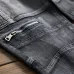 5European and American jeans men's street fashion brand motorcycle men's personality wrinkled slim stretch tide jeans #99905862