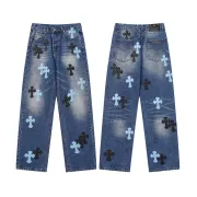 Chrome Hearts Classic Unisex Denim Design for man's and women's #A48760