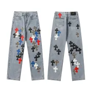 Limited quantity Chrome Hearts Classic Unisex Denim Design for man's and women's #A48758
