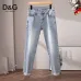 7D&amp;G Distressed Light Denim with Detailed Back Pocket #A45789