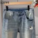 8Loewe Distressed Patchwork Denim with Logo Detail #A45785