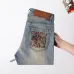 1Loewe Distressed Patchwork Denim with Logo Detail #A45785