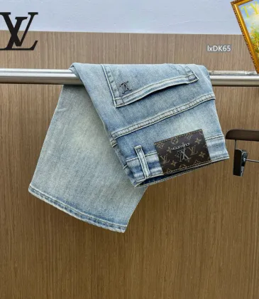 Louis Vuitton Jeans for Louis Vuitton short Jeans for men #A49857