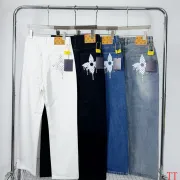 Louis Vuitton Jeans for Louis Vuitton short Jeans for men #A50554