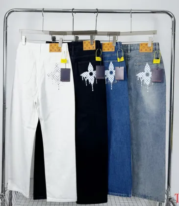 Louis Vuitton Jeans for Louis Vuitton short Jeans for men #A50554