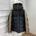 3Gucci side logo ribbon GG dark jacquard down jacket #99874779