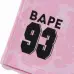 6Bape short Pants Black/Grey/Pink #A45778