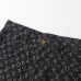 8Louis Vuitton Black Denim Print Shorts #A52983