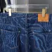3Louis Vuitton Pants for Louis Vuitton Short Pants for men Rippled denim shorts #A52990