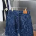 5Louis Vuitton Pants for Louis Vuitton Short Pants for men Rippled denim shorts #A52990