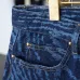 6Louis Vuitton Pants for Louis Vuitton Short Pants for men Rippled denim shorts #A52990