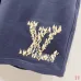 4Louis Vuitton Short Pants for men Pure Cotton Black/Blue #A52979