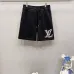 9Louis Vuitton Short Pants for men Pure Cotton Black/Blue #A52979