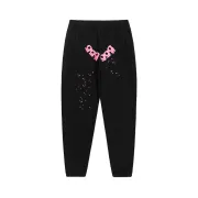 Sp5der Angel Number Sweatpant Black Men's  #A50935
