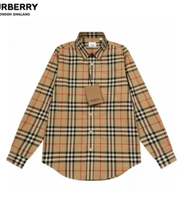 Burberry Shirts for Burberry Men's AAA+ Burberry Long-Sleeved Shirts #A49805