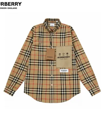 Burberry Shirts for Burberry Men's AAA+ Burberry Long-Sleeved Shirts #A49807