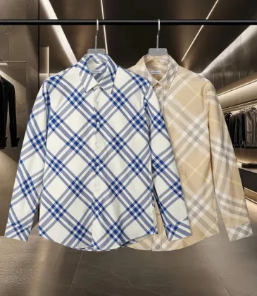 Burberry Shirts for Burberry Men's AAA+ Burberry Long-Sleeved Shirts #A49809