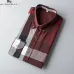 11Burberry Shirts for Men's Burberry Long-Sleeved Shirts #9125017