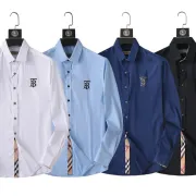 Burberry Shirts for Men's Burberry Long-Sleeved Shirts #A27015