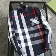 Burberry Shirts for Men's Burberry Long-Sleeved Shirts #A29129