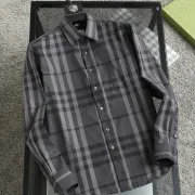 Burberry Shirts for Men's Burberry Long-Sleeved Shirts #A29137